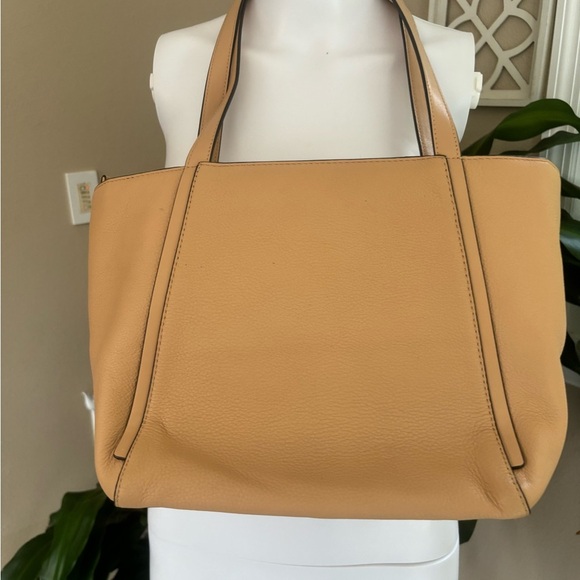Michael Kors Tan Leather Tote Bag - Picture 4 of 12